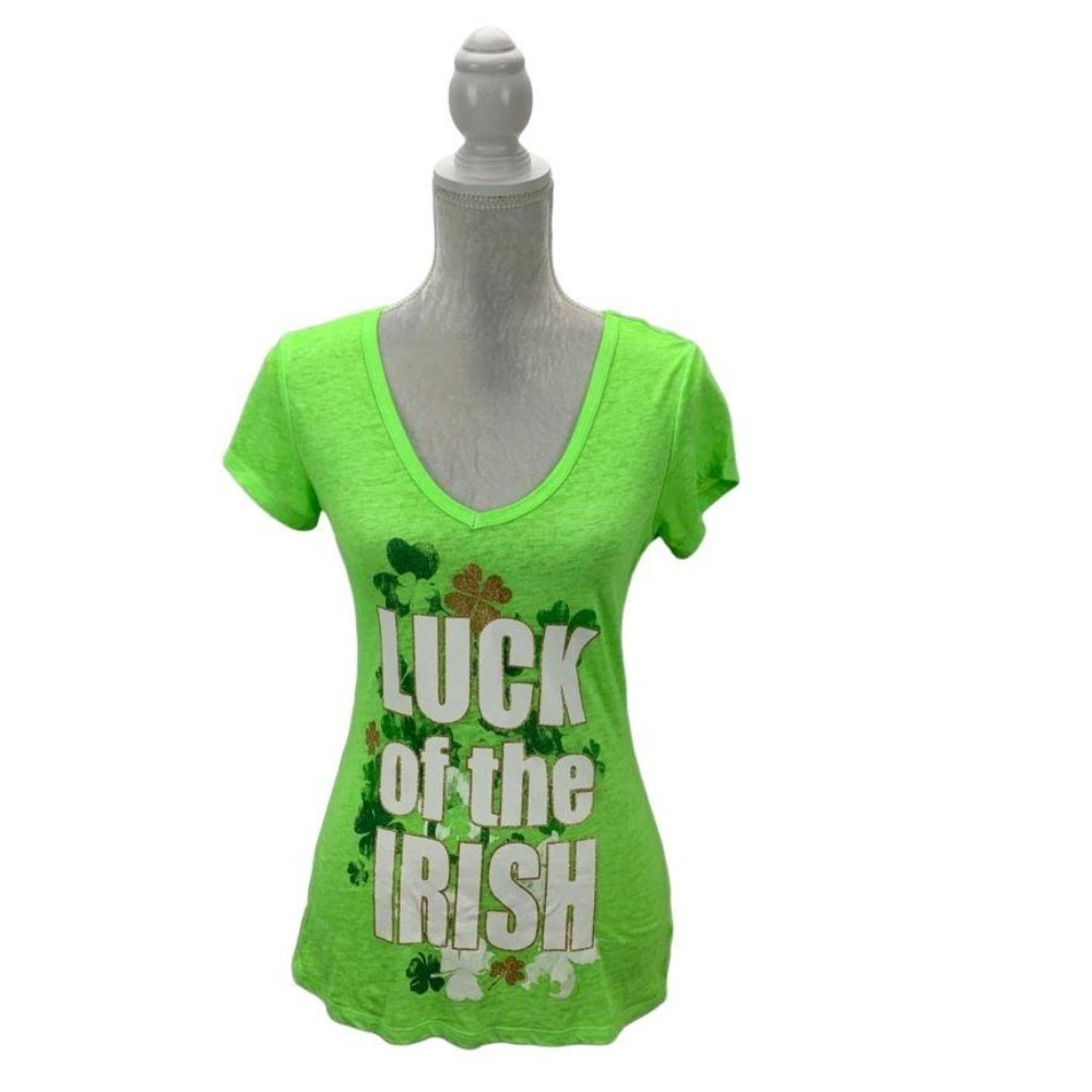 St.‎ Patrick's Day T-shirt Luck of the Irish Size S